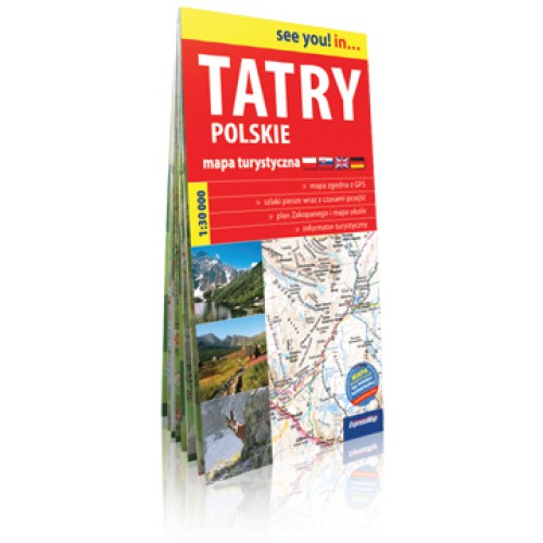 tatri, karte, mērogs - 1:30 000