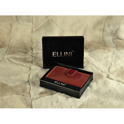 ellini ādas maks, vertikālais