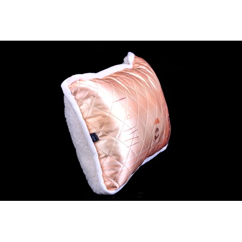 aitas vilnas un satīna spilvens (40x60)