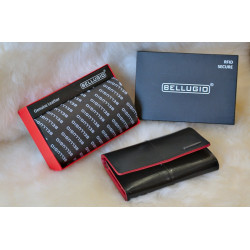 sieviešu naudas maks red/black  v2