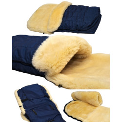 guļammaiss bērnu ratiņiem. odere no aitādas