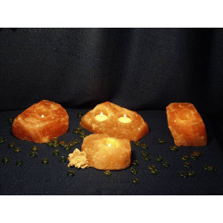 sāls kristāla svečturis 1 tējas svecei