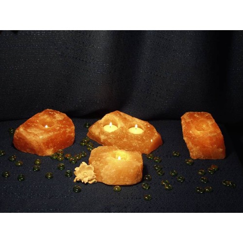 sāls kristāla svečturis 1 tējas svecei