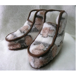 merino aitas vilnas čības - pusaugstās