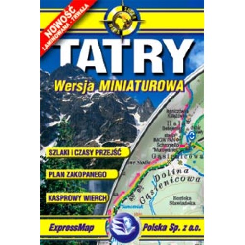 tatri - karte 1:80 000
